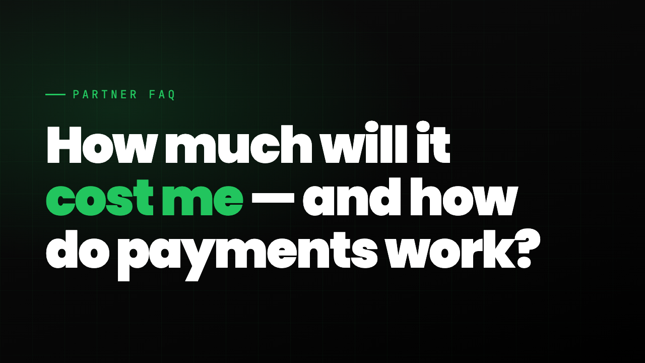 FAQ thumbnail: How much will it cost me and how do payments work?